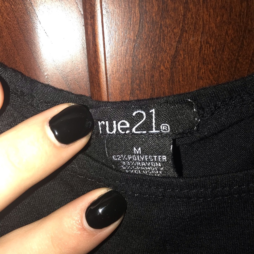 Rue 21 dress off the shoulderish top